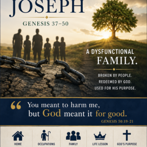 Life of Joseph Bible Study | Overcoming a Dysfunctional Family | Old Testament Unit