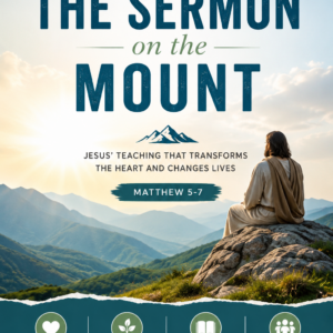 The Sermon on the Mount Bible Study | Matthew 5–7 | Beatitudes | Printable Bible Lessons | KJV & NLV | Worksheets, Teaching Notes & Christian Curriculum