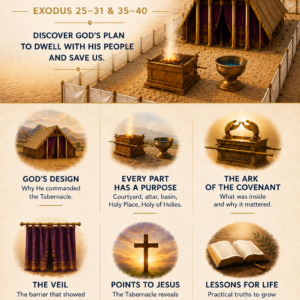 The Tabernacle in the Old Testament | Printable Bible Study Worksheets for Kids & Adults