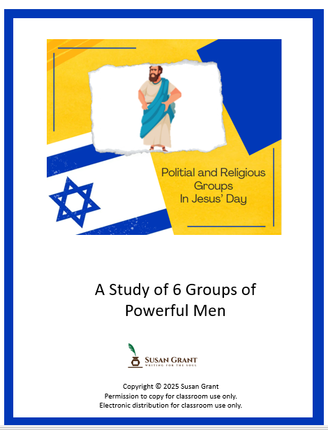 Political and Religious Parties of Jesus’ Day | Bible Study of Pharisees, Sadducees & More | Printable Lessons