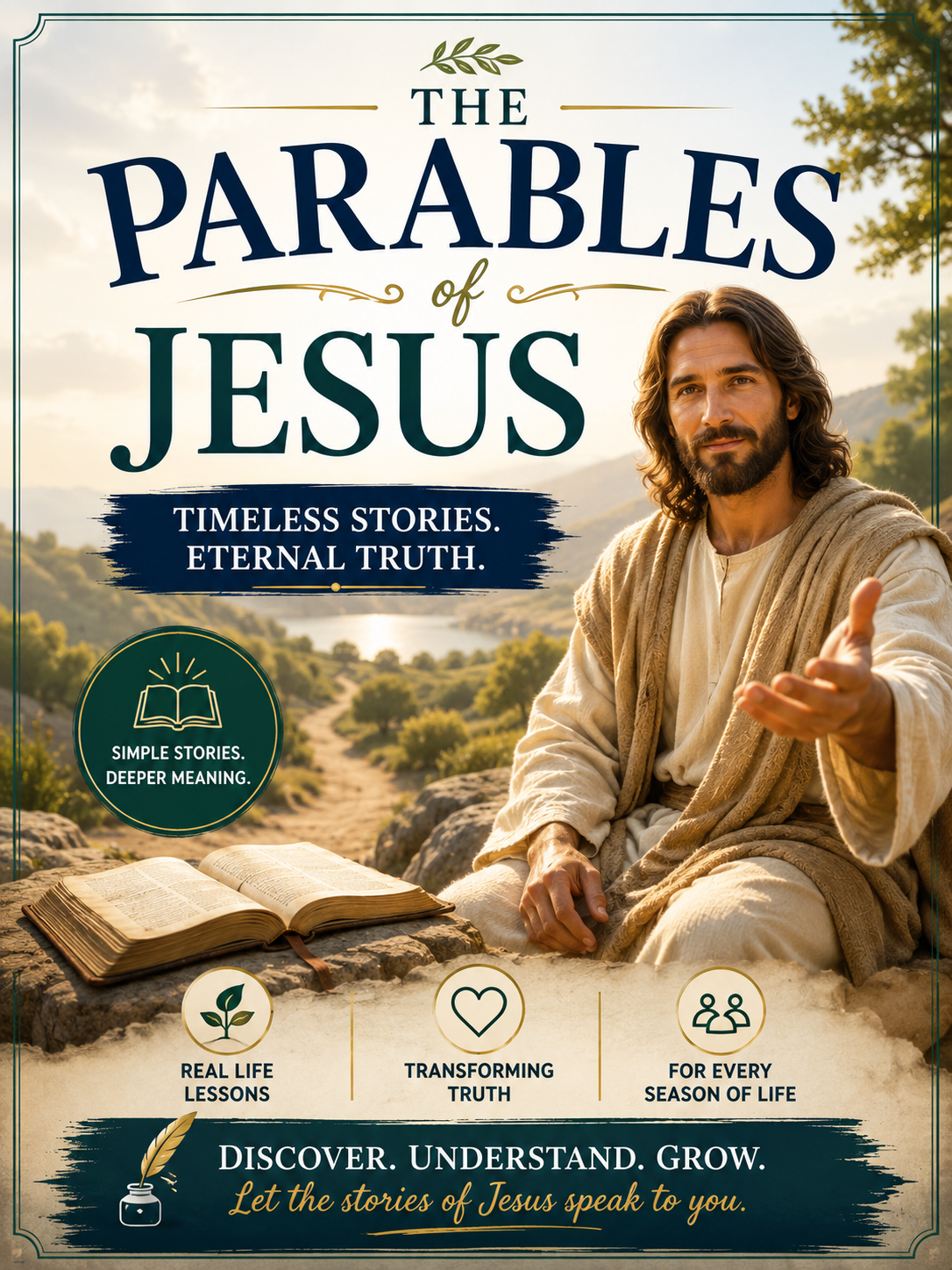Parables of Jesus Bible Study | Printable Lessons for Kids, Teens & Adults | Christian Curriculum