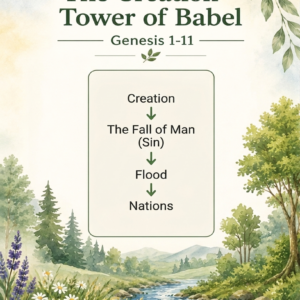 Genesis Bible Lessons Bundle | Creation, Adam & Eve, Noah’s Flood, Tower of Babel | Bible Study & Homeschool Curriculum