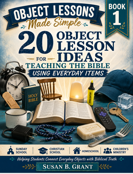 Everyday Object Lessons for the Bible | Hands-On Christian Teaching Tools for Kids, Teens & Adults