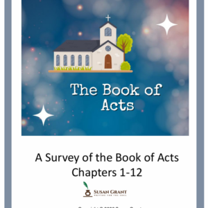 Book of Acts Bible Study Unit | Bible History Curriculum with Maps, Charts & Teaching Outlines | Christian Homeschool & Bible Class Lessons (Grades 4–Adult)