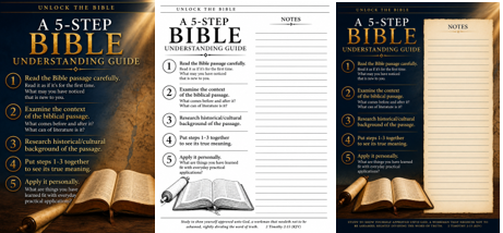 5 Step Understanding the Bible - Book 1